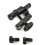 Knurling Knurler Tool Holder Linear Knurl Tool Lathe Adjustable Shank with Wheels Lathe Tools 3