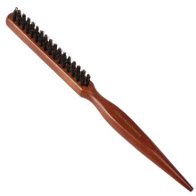 Professionelle Salon Teasing Back HaarbüRsten Holz Slim  Comb HaarbüRste Erweiterung Friseur Styling Tools DIY Kit