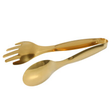 Pinze per Alimenti nel Acciaio Inossidabile Utensili da Cucina nel Oro Utensili da Cucina un Buffet Clip per Barbecue Pinza per Bistecca