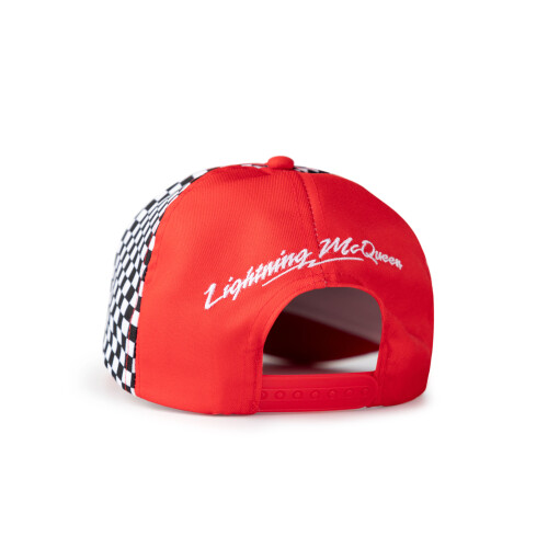 Disney Disney Cars Adjustable Curved Peak Cap (Boys Red) 1