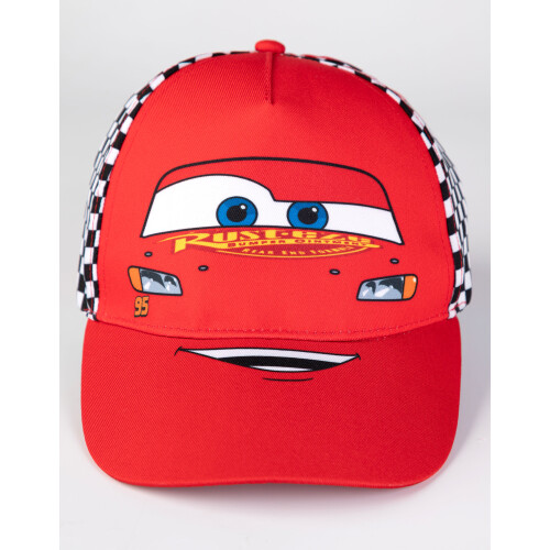 Disney Disney Cars Adjustable Curved Peak Cap (Boys Red) 2