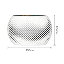 Rechargeable Dehumidifier Cordless Renewable Air Dehumidifier Absorbing Moisture Practical Air Dryer EU Plug White
