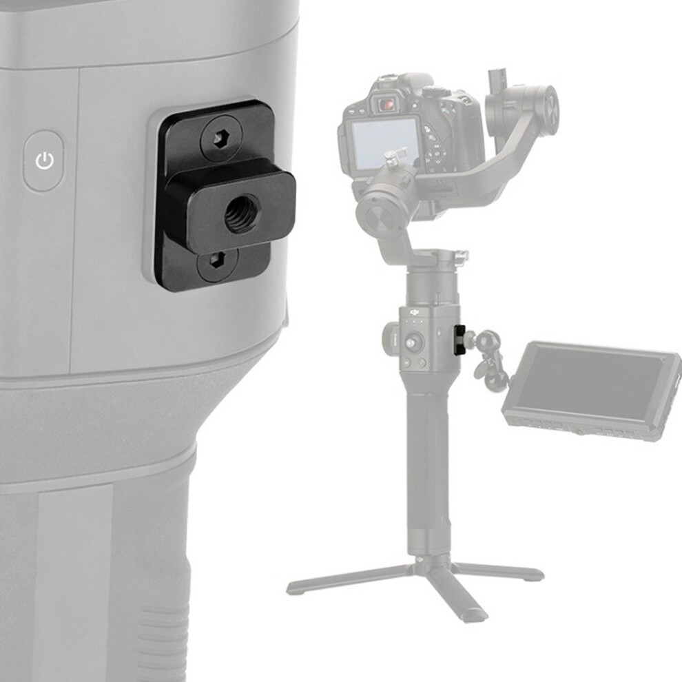 External Monitor Mount Extension Plate For Dji Ronin S Metal 1/4 Inch Screw 7661393815089