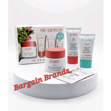 Clarins Pure Skin Mission 3 Piece Gift Set Detoxifying & Nourishing