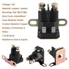 862-1211-211-16 Solenoid 12V Relay AM138068 725-04439 Automobile Relay Changeover Relay