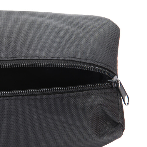 Black Multifunction Tool Bag with Zipper Pouch for Hand Tools & Hardware 10L