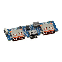 Micro-USB/Type-C 5V 2.4A Dual USB 18650 Boost Battery Charger Board Mobile Power Bank Accessories for Phone DIY
