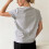Stretch Pullover Top Lightweight Short Sleeve Shirt-Gray M 5
