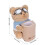 Stable Car Tissue Holder and Trash Bin Secure Strap Nonslip for 3
