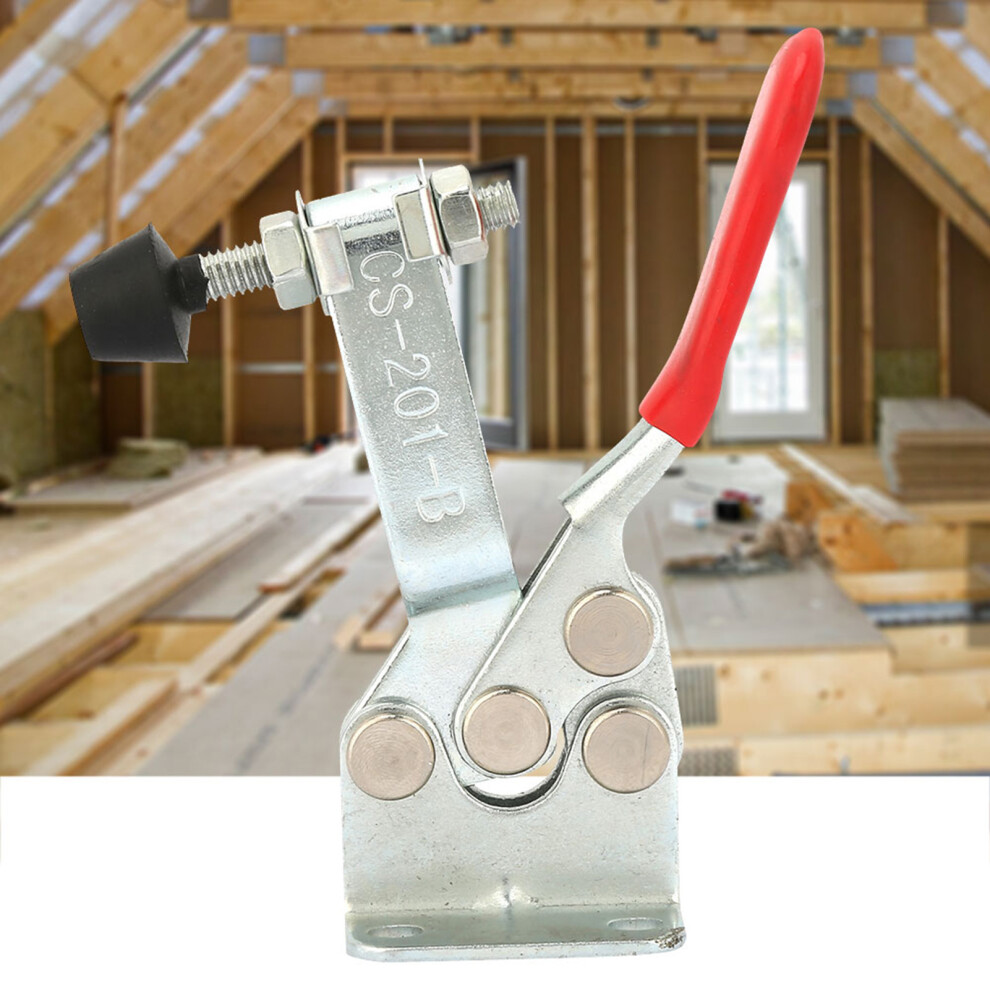 1Pcs Carbon Steel Vertical Fixture & Horizontal Toggle Clamp Hand Tool 201-B 3271393815893