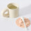 Couvertures de tasse de boisson en Silicone pour-Vert clair 4 5