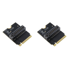 2X 2230 Type M.2 NVME M-KEY to M-KEY Adapter Converter Riser Board Test Card Support M2 Key M 2230 2242 2260 2280 SSD