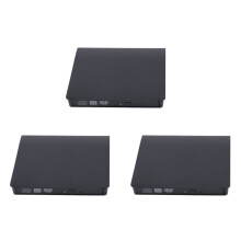 3X Zewnętrzna Obudowa Mobilna USB 3.0 do Napędu 12,7 mm CD DVD BD-ROM BD-RE BK Przydatne