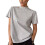 Stretch Pullover Top Lightweight Short Sleeve Shirt-Gray M 1