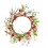 Decorative Plastic Heart Berries Wreath Elegant Valentines's-A 1