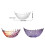 Dekorative Snackschale aus Glas, eleganter-Transparent groß 4
