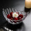 Dekorative Snackschale aus Glas, eleganter-Transparent groß 7
