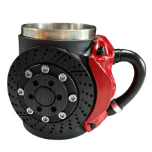 Opvallende drinkmokken met remsysteem als-450 ml sheng hong zij