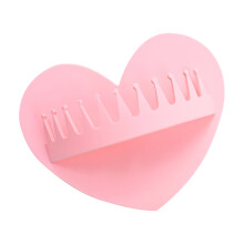 Practical Shower Hair Catcher With Strong Adhesive Suction-pink