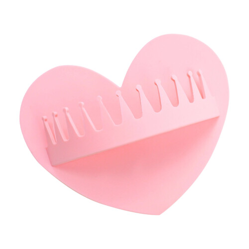 Practical Shower Hair Catcher With Strong Adhesive Suction-pink