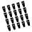20PCS MultiPurpose Coated Hanger Clip For Sewing Tasks-Black 1
