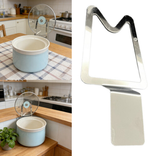 Stainless Steels Cookware Lid Rack Kitchen Pot Organizers for 1