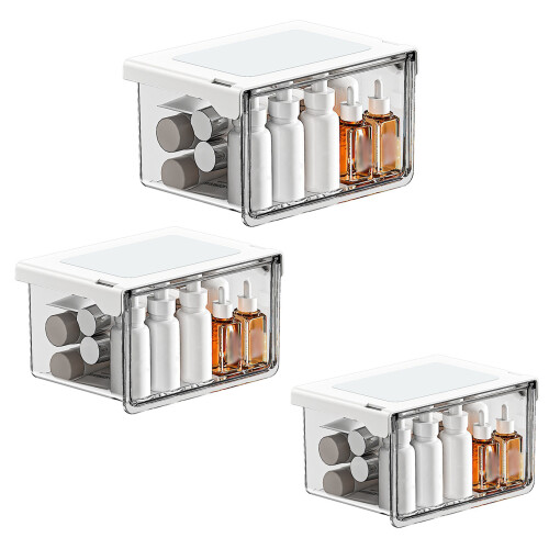 Compact Clear Drawer Storage Case Ideal For Jewelry And-L 2
