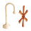 Multifunctional Insulation Mat Desk Lamp Design Coaster-Orange 1
