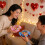 Sweetheart Candy Jar，Transpicuous Candy Boxes Sweet-Blue 2