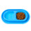 Durable Plastic Double Bowl Set for Cats Ants Proof-Pink L 5