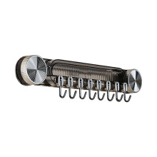 Space Efficient Suction Mounted System For Utensils-Black 1pcs