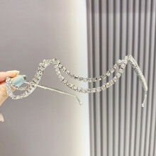 (Silver)Lunettes décoratives demi monture mode femme sans ordonnance tendance