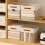 Zusammenklappbarer Organizer-Behälter mit visueller Sicht-grau 7