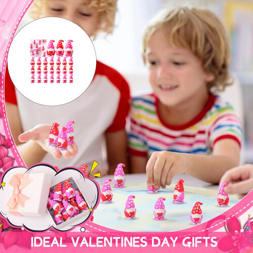 Valentines Day Miniature Gnomes Figurines Tiny Dwarf Gnomes-25 2