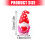 Valentines Day Miniature Gnomes Figurines Tiny Dwarf Gnomes-25 4