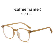 (Style H)Cadre optique moderne protection contre la lumière bleue adapté aux formes longues de visage décontracté