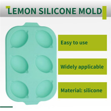 Baking Mold 6 Lemon Cake Mold Small Bread Mold Non Stick Silica Gel Baking Pan Family Baking Tools