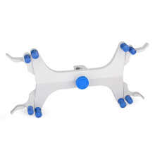 Aluminum Double Burette Clamp Adjustable Double Burette Clamp Butterfly Style Spring Loaded Lab Accessory for Laboratory