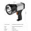 Superbright Spotlight Handheld Flashlight Rechargeable 18650 Battery Included 3 Mode Light USB Power Charger 8