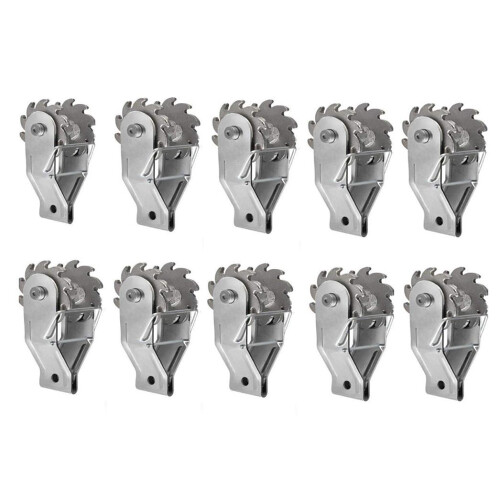 10 Pezzi Tenditore per Recinto Tenditore A Cricchetto per Filo in Linea Resistente