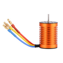 Mótar Leictreach RC Miotail le Breiseáin Banana Óirphlátáilte 4.0mm, Mótar Gan Scuab Ard-Chasmhóiminte le haghaidh Éifeachtúlachta Uasta