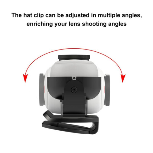 For  Go 3 GO 3S Clip Mount Hat Clip Quick Release Clamp Magnetic Frame Fixed Holder Thumb Camera Accessory 1