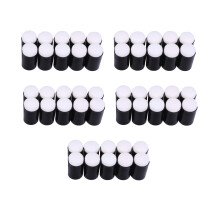 50Pcs Finger Sponge Dauber Painting Ink Pad Stamping Brush Case Art Tools with Box Office School Drawing DIY