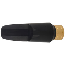 Saxophone Alto Embouchure Bicolore TêTe de Saxophone Bois Accessoires pour Instruments de Musique Sax