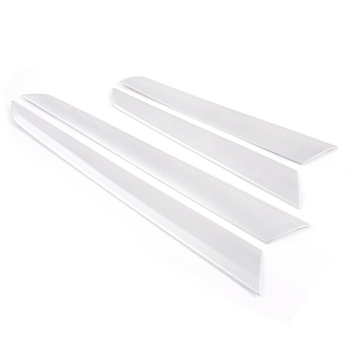Car Interior Door Decoration Panel Cover Trim Silver for   C Class W204 2008-2013 2