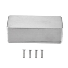 Diecast Aluminium Electronics Project Box Case Enclosure Instrument 1590A Style Guitar Effects Aluminium Stomp Box for Guitar Parts & Accessories