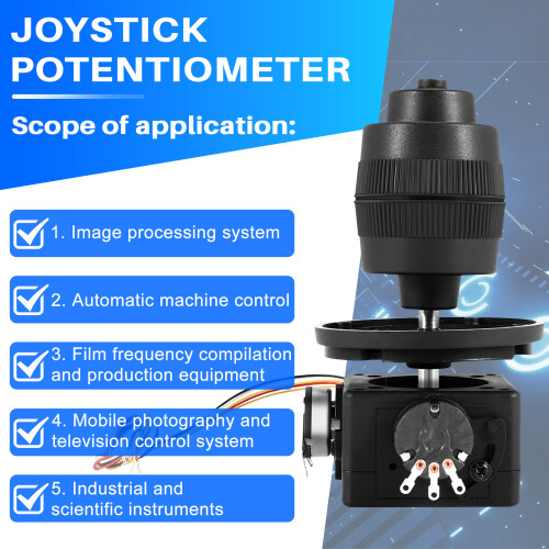 4-Axis Joystick Potentiometer Button Controller for JH-D400X-R4 10K 4D Sealed Rocker Potentiometer 1