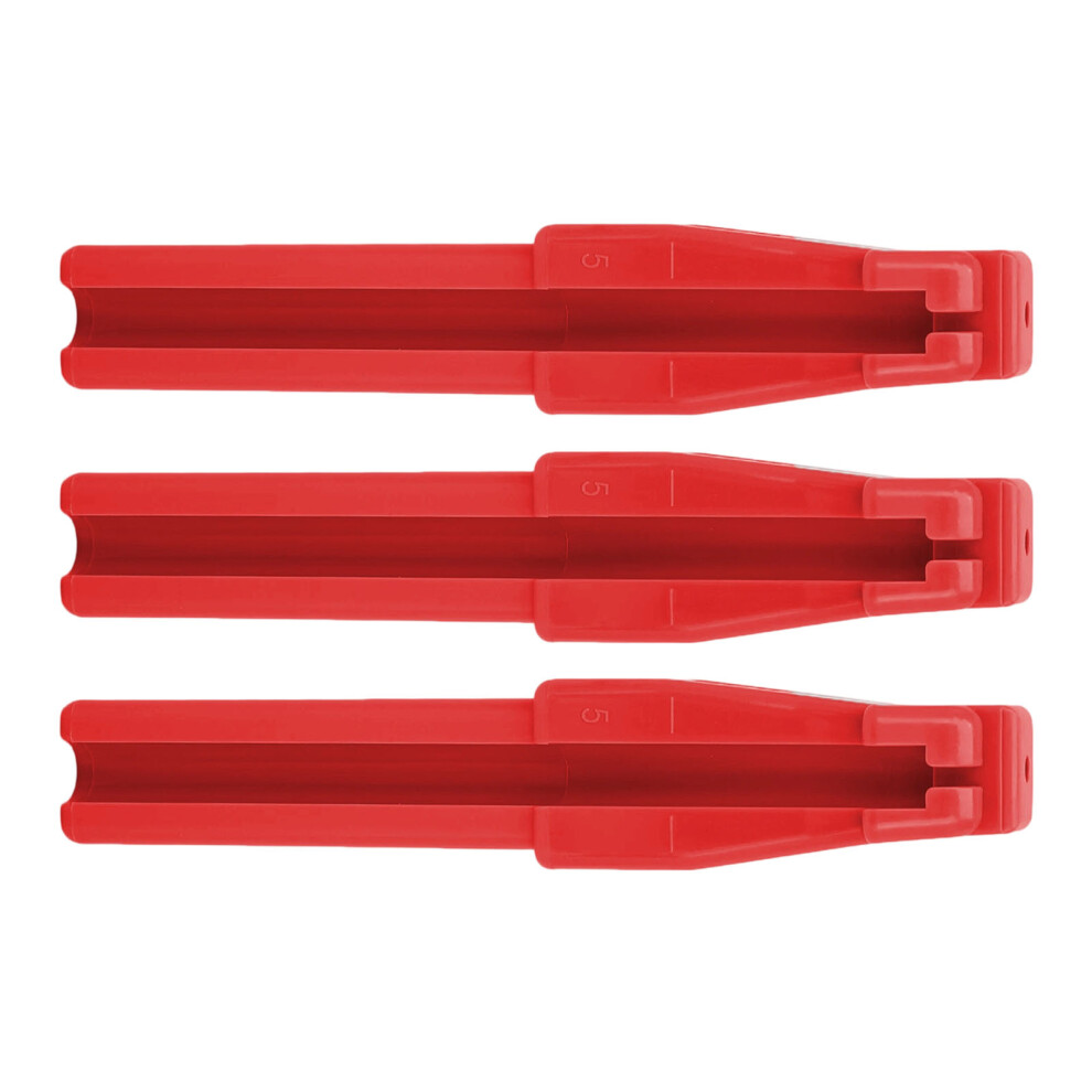 Pack of 3 Professional Eyebrow Pencil Sharpener Aid-Red