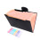 12 Pockets Expandable Filing Bag Plastic Document-tangerine 1