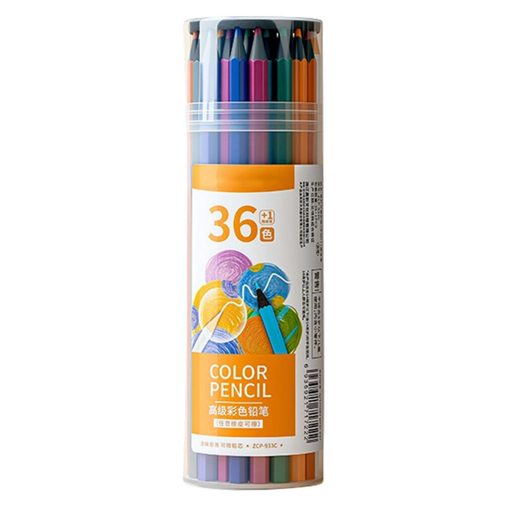 Erasable Colored Pencils Oil Based Pigments Woodless Drawing-36 7627001389267